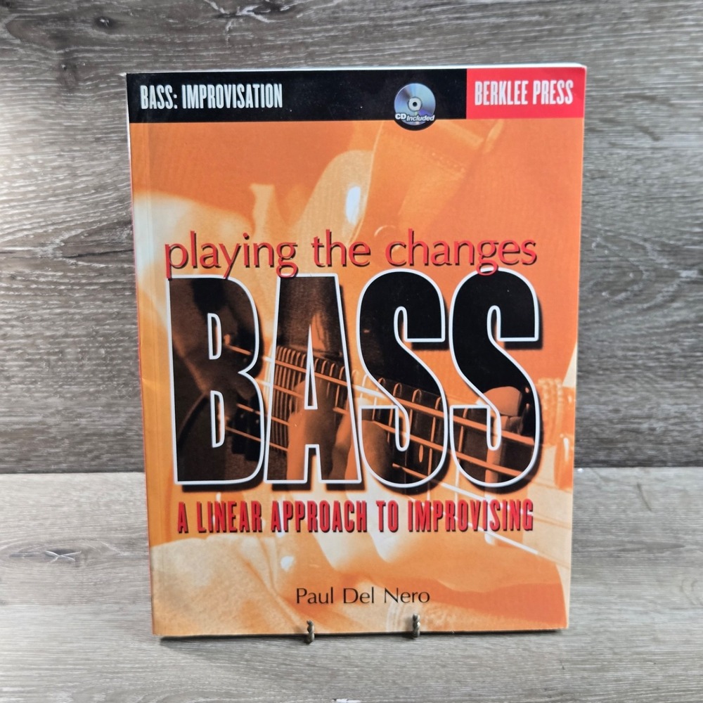 Playing the Changes Bass Linear Approach Improvising Berklee Press Del Nero CD